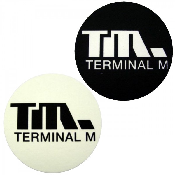 Terminal M Black / White (1 Paar)