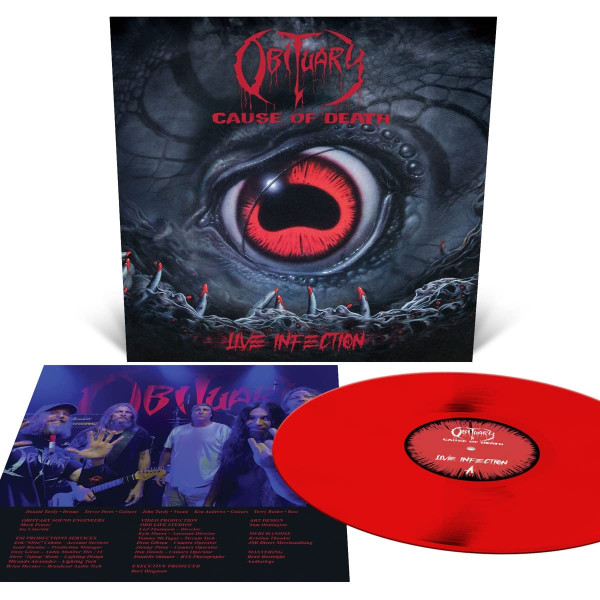 Cause Of Death Live Infection (Red Vinyl)