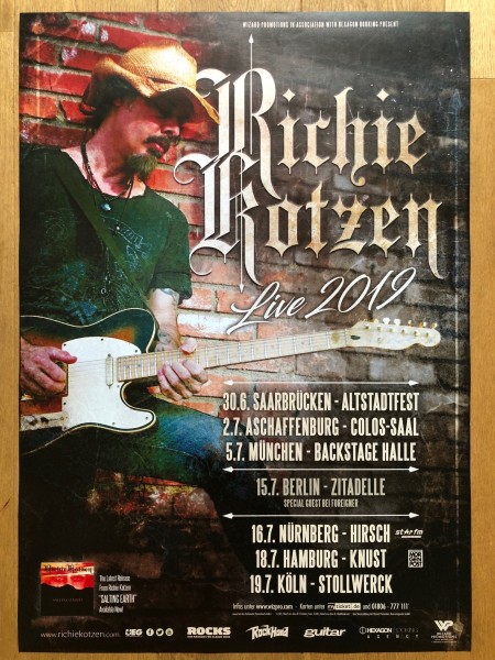 Konzert Plakat A1 München Berlin Köln 2019