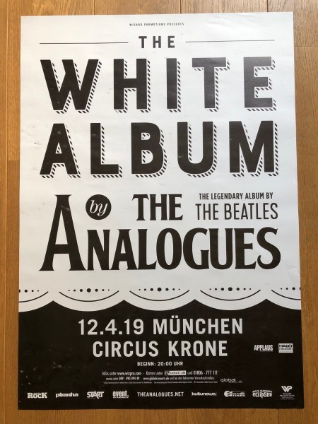 Konzert Plakat A1 München Circus Krone 2019