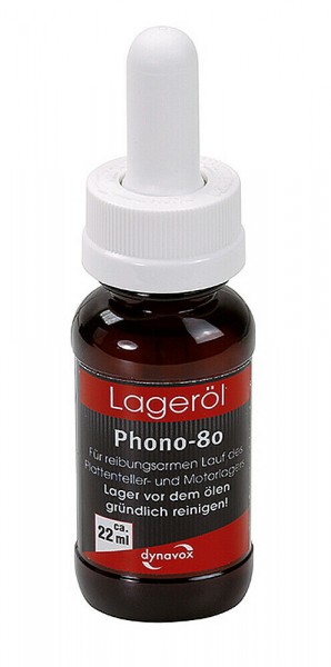 Plattentellerlager-Öl Phono-80 22ml