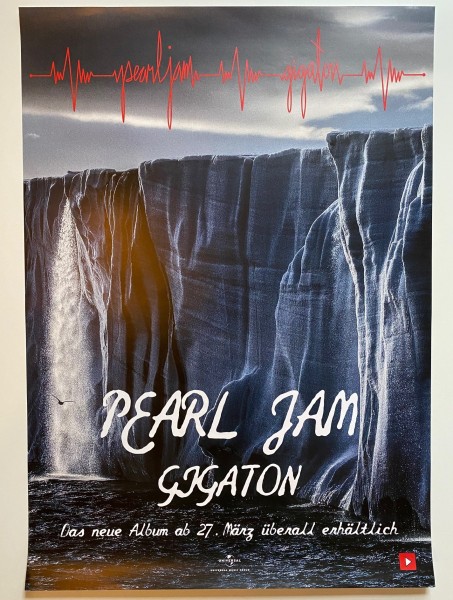 Gigaton Album Promo Plakat A1