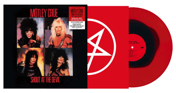 Shout At The Devil (40th Anni Black In Red Vinyl)