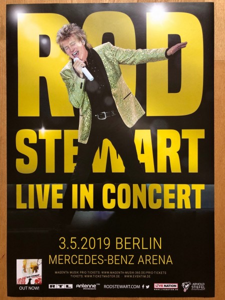 Konzert Plakat A1 Berlin 03.05.2019