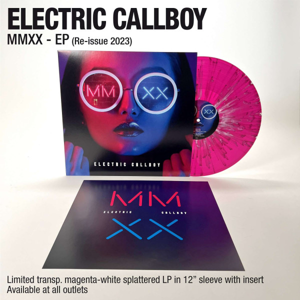 MMXX - EP (Transparent Magenta / White Splattered)