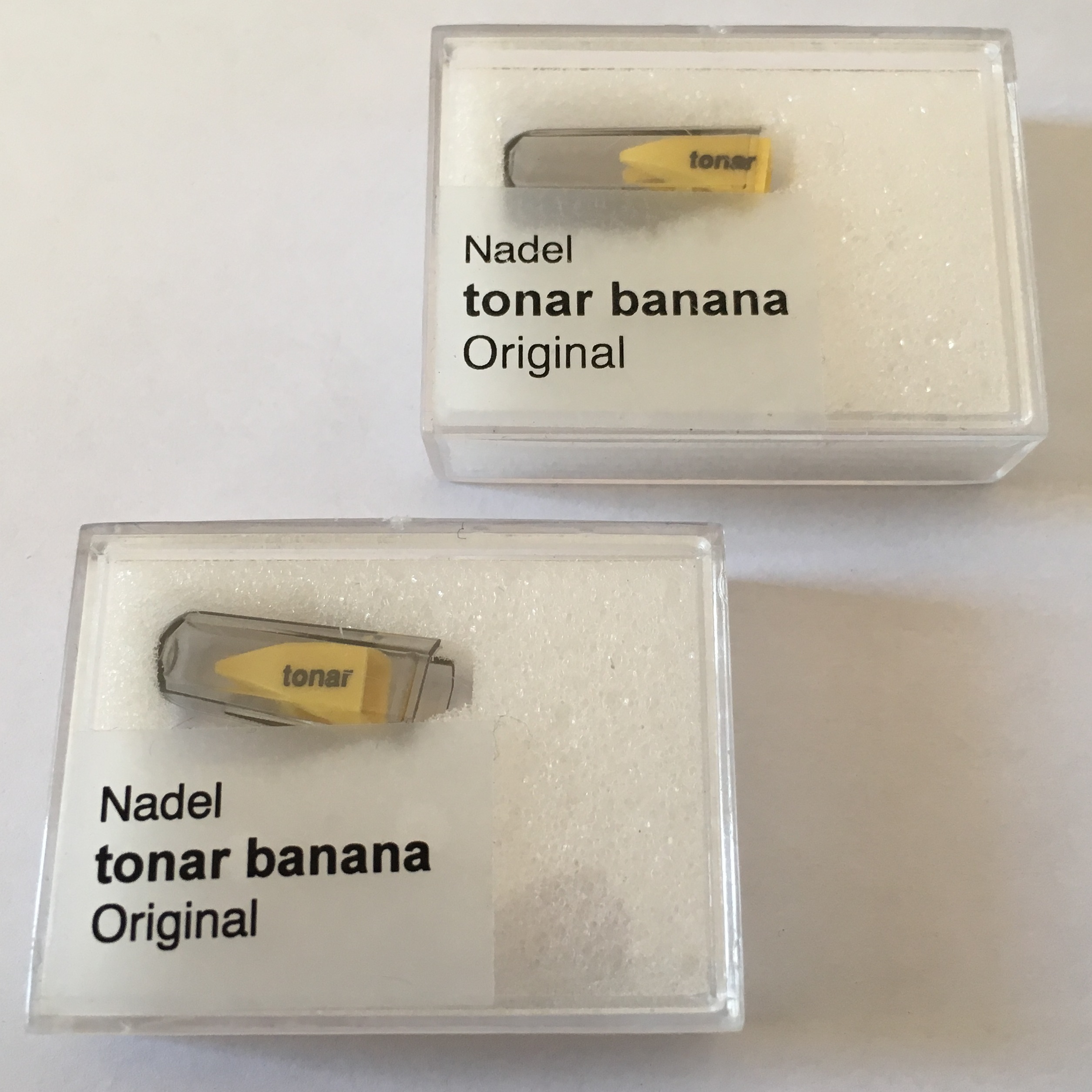 TONAR Banana by Ortofon Ersatznadeln / Stylus NEU+OVP! 2 Stück / 1 Pair 