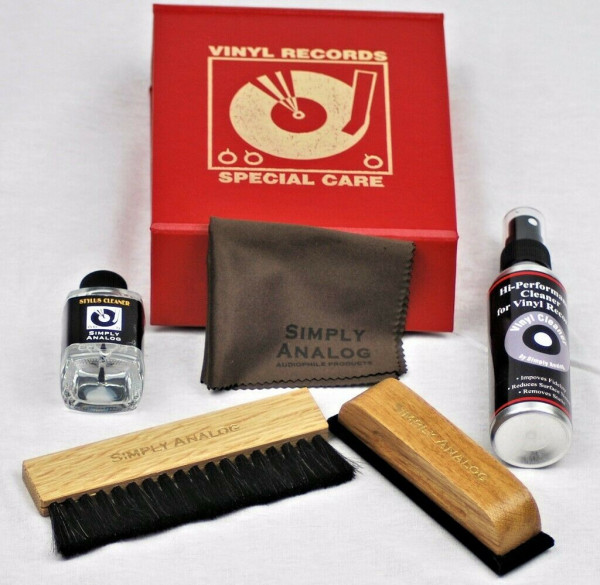 Vinyl Records Special Care Kit rot