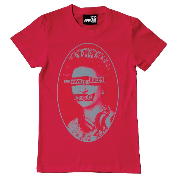 God Rave the Queen / Red / Size XXL