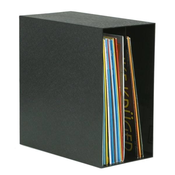 Archifix-Box für 50 LPs, schwarz