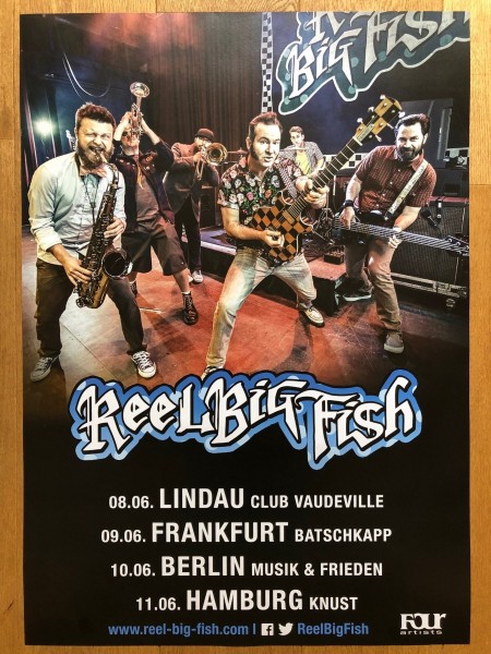 Konzert Plakat A1 Frankfurt Berlin Hamburg 2019